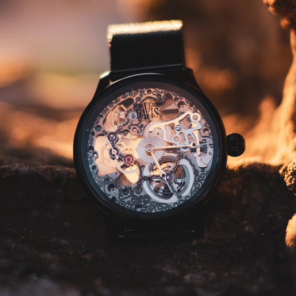 Manual Winding Skeleton Watch Davis
