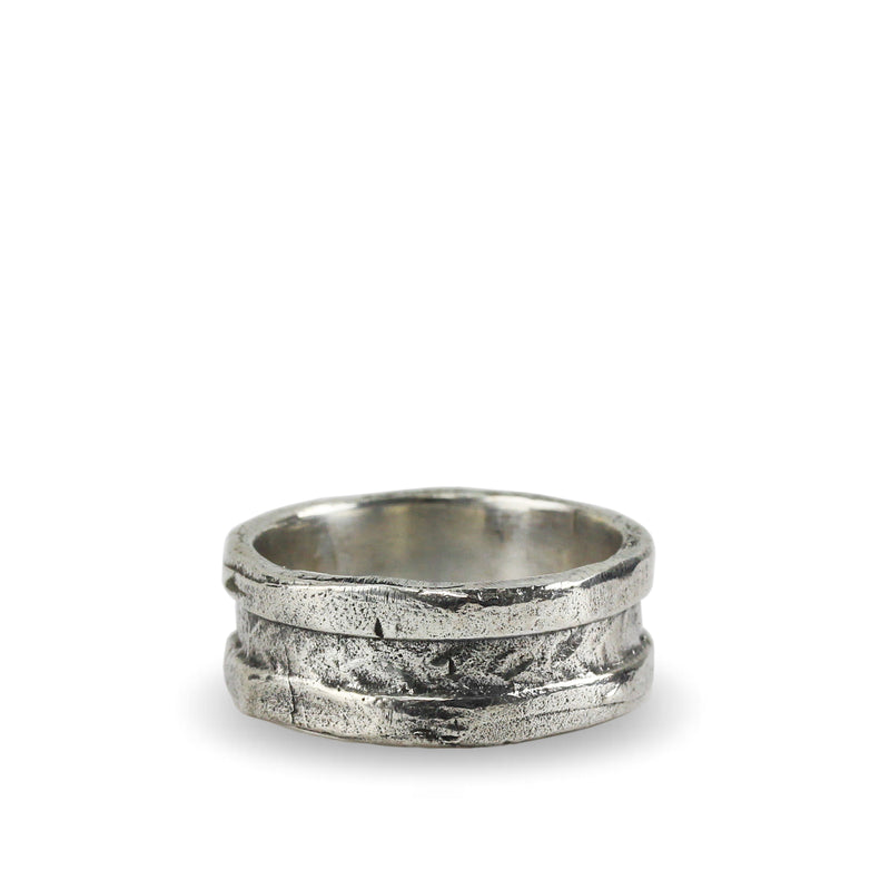 Bague "Rustic" Argent