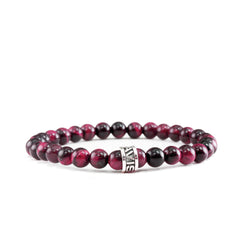 Bracelet Mini Oeil de Tigre Rose