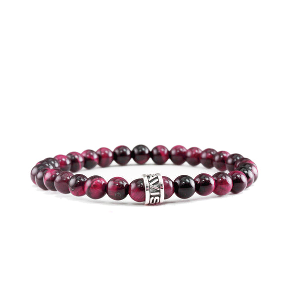 Bracelet Mini Oeil de Tigre Rose