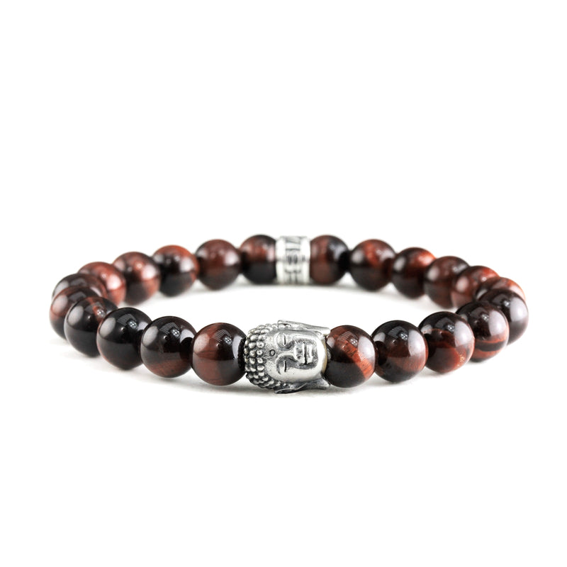 Stretchable Elastic Natural Crystal Stone Red Tiger Eye Bracelet in  Tirupati at best price by Zowawi (Head Office) - Justdial