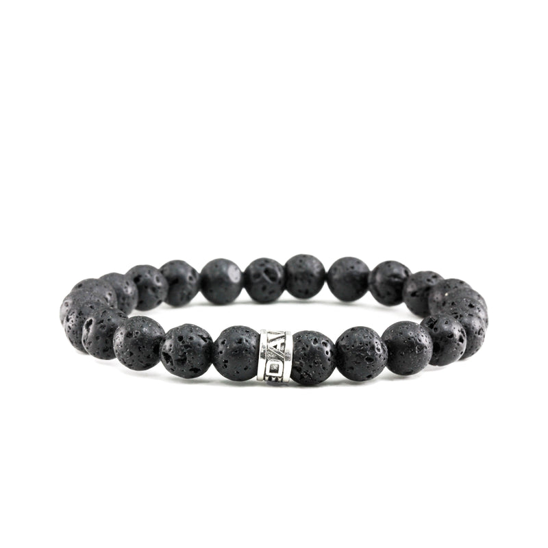 Bracelet Classic Lava et argent