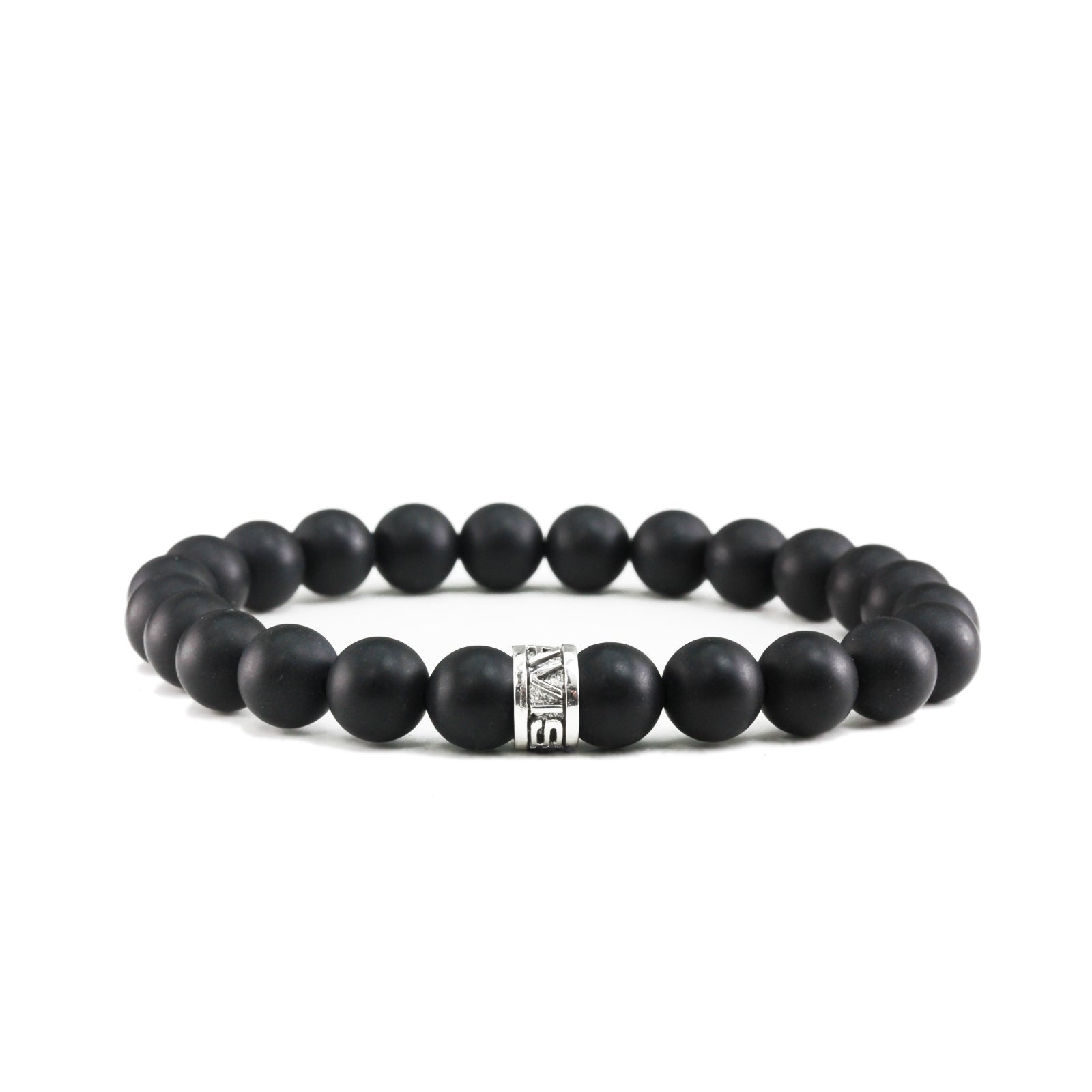 Onyx bead cheap bracelet mens