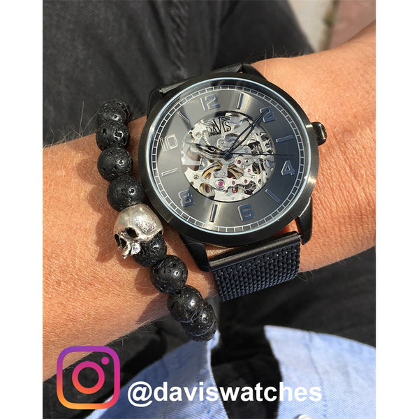 Montre hotsell squelette davis