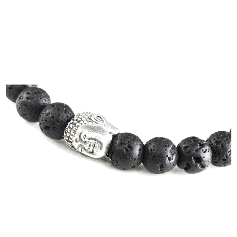 Buy Ramneek Jewels Seven Chakra Buddha Bracelet with Lava Beads (Reiki  Chakra Healing Stone) for Unisex at Amazon.in